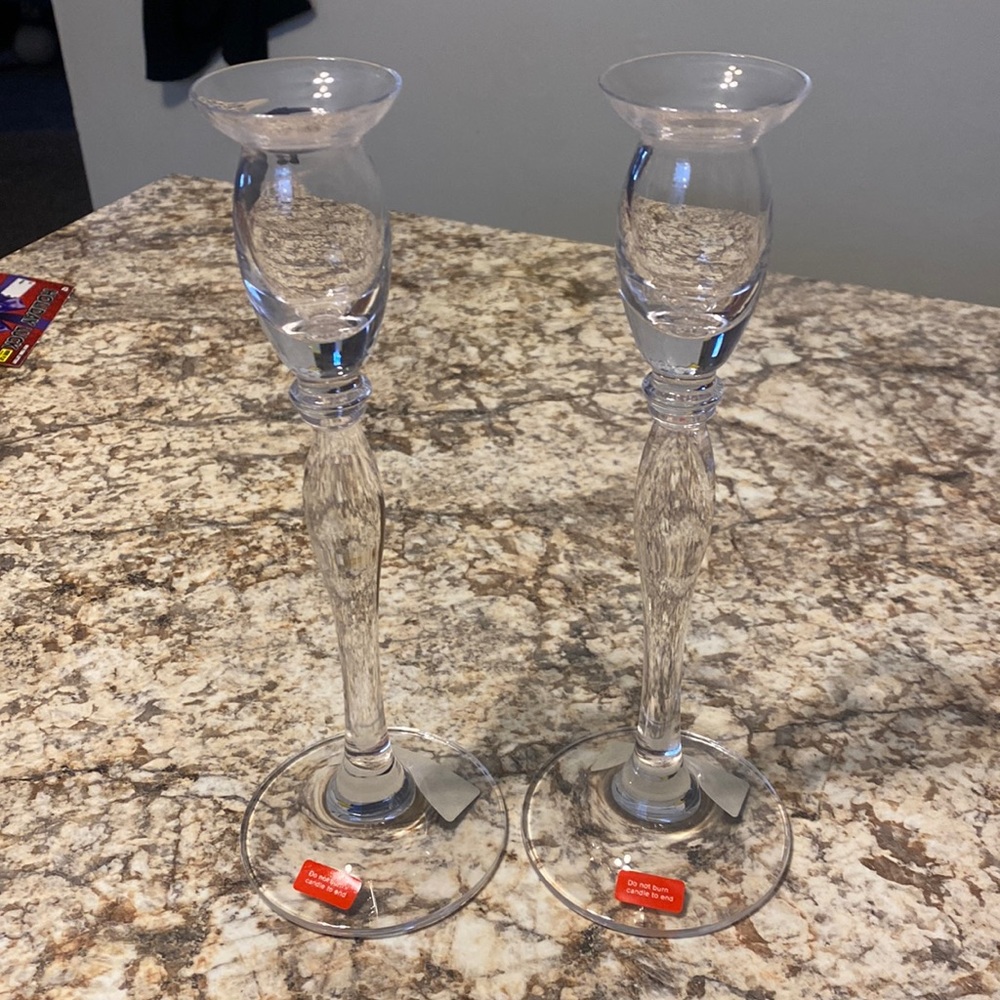 Mikasa Candleholders never used